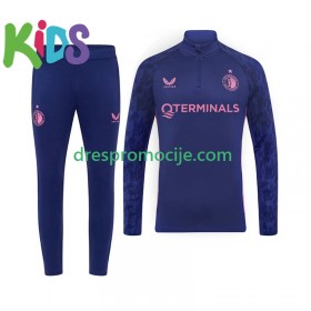 Feyenoord Dječji Komplet Sweatshirts Crno 2025/2026